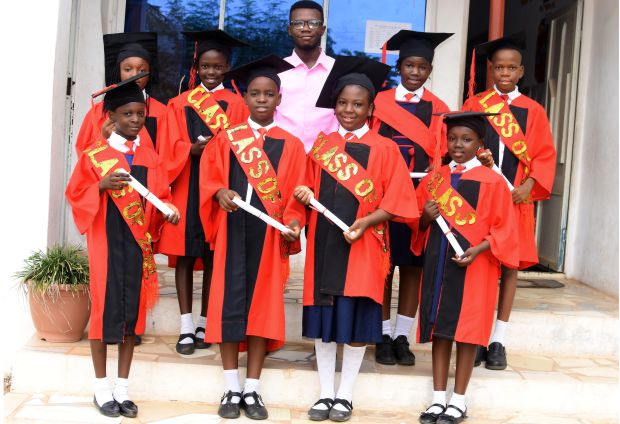 Graduation at Crystaland Schools