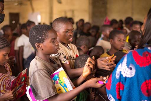 Outreach to IDP Camp in Our Community